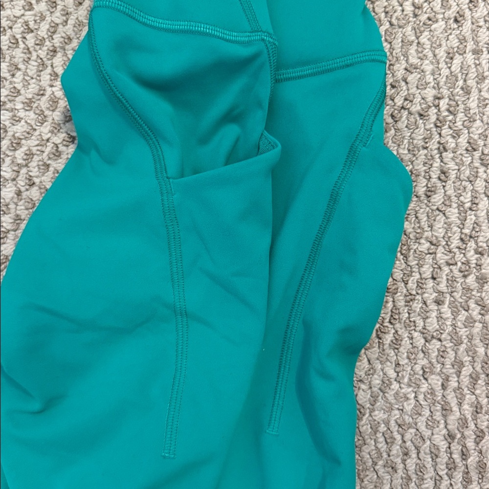 lululemon athletica Teal Leggings - Picture 2 of 4